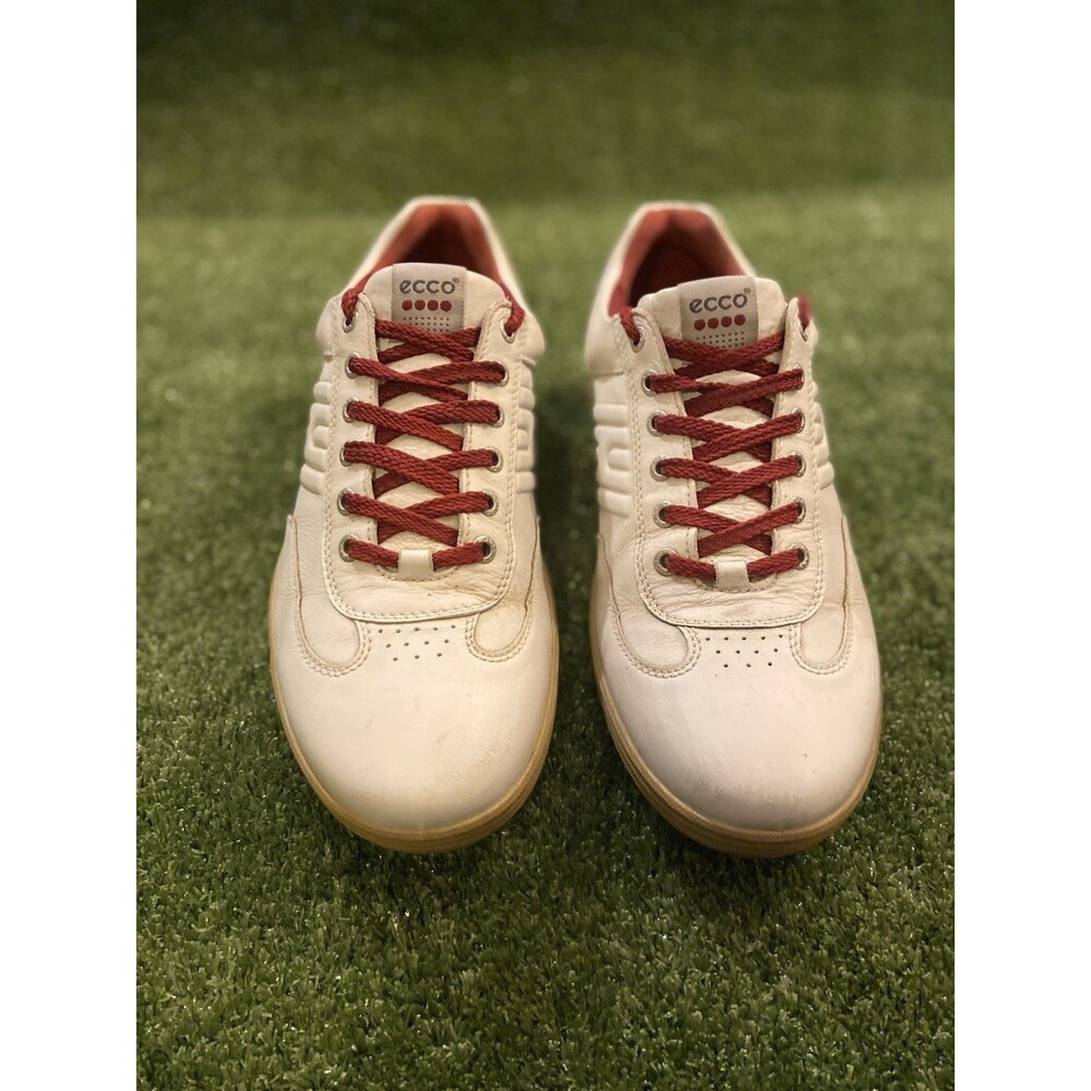 Ecco Golf Leather Shoes Men’s Size 11.5 White Sneakers